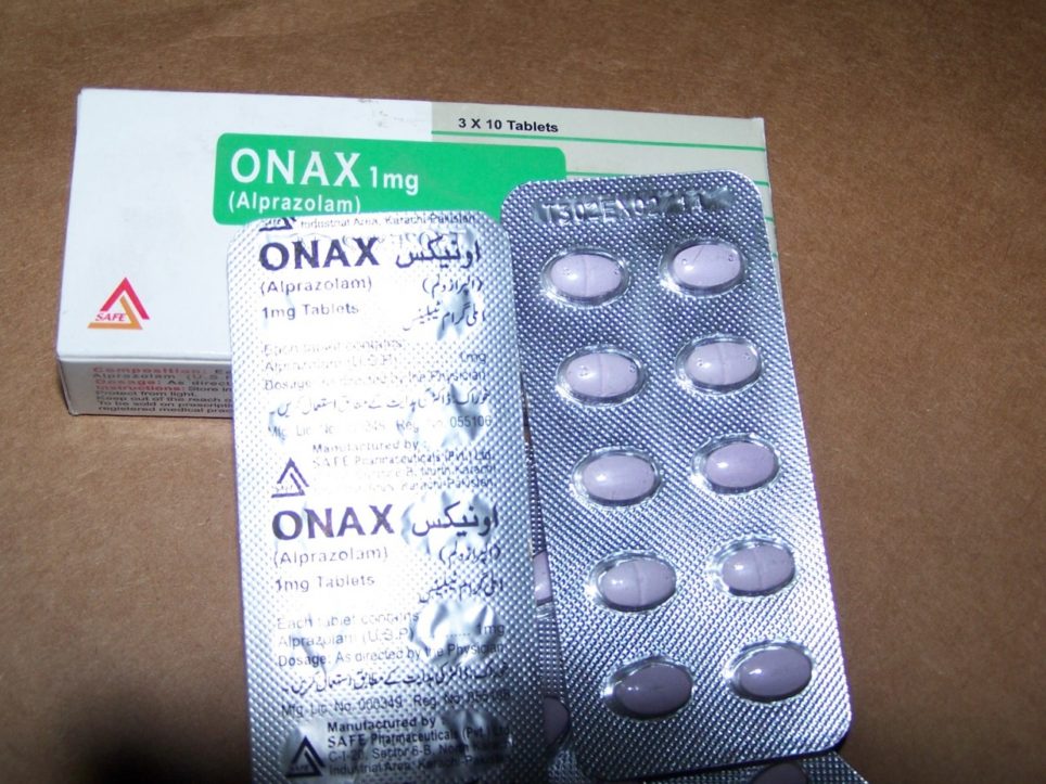 Xanax (Alprazolam) Onax 1mg x 1000 tablets for $400